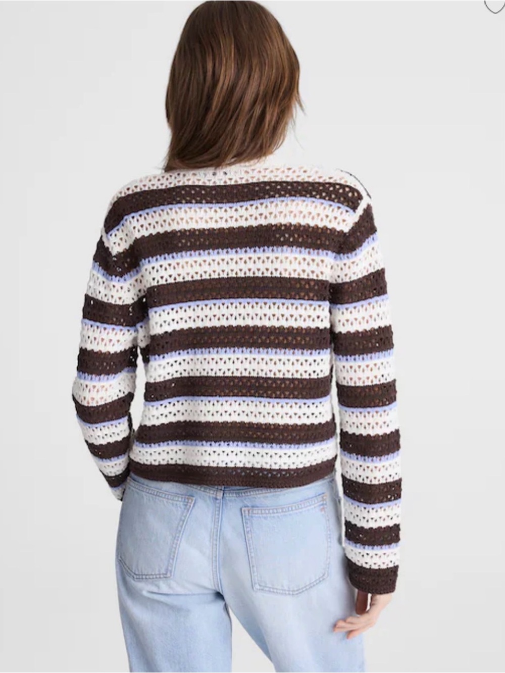 Madewell Open Stitch Crewneck Sweater - Picture 6 of 6